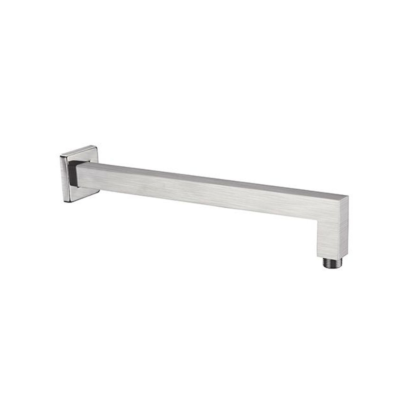 Square Shower Arm Brushed Nickel