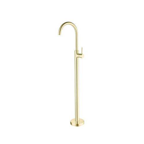Mecca Freestanding Bath Mixer Brushed Gold