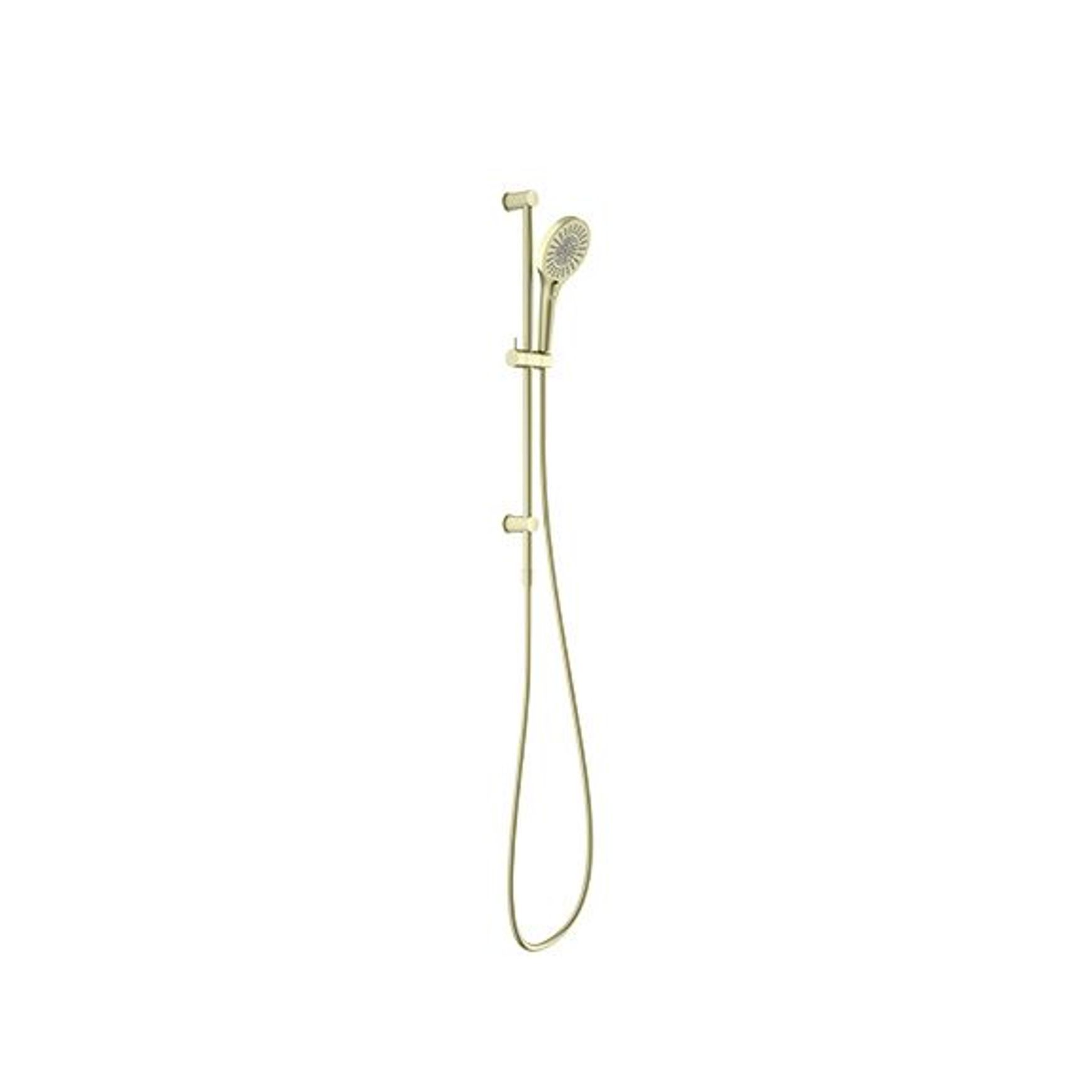 Opal Shower Rail Brushed Gold
