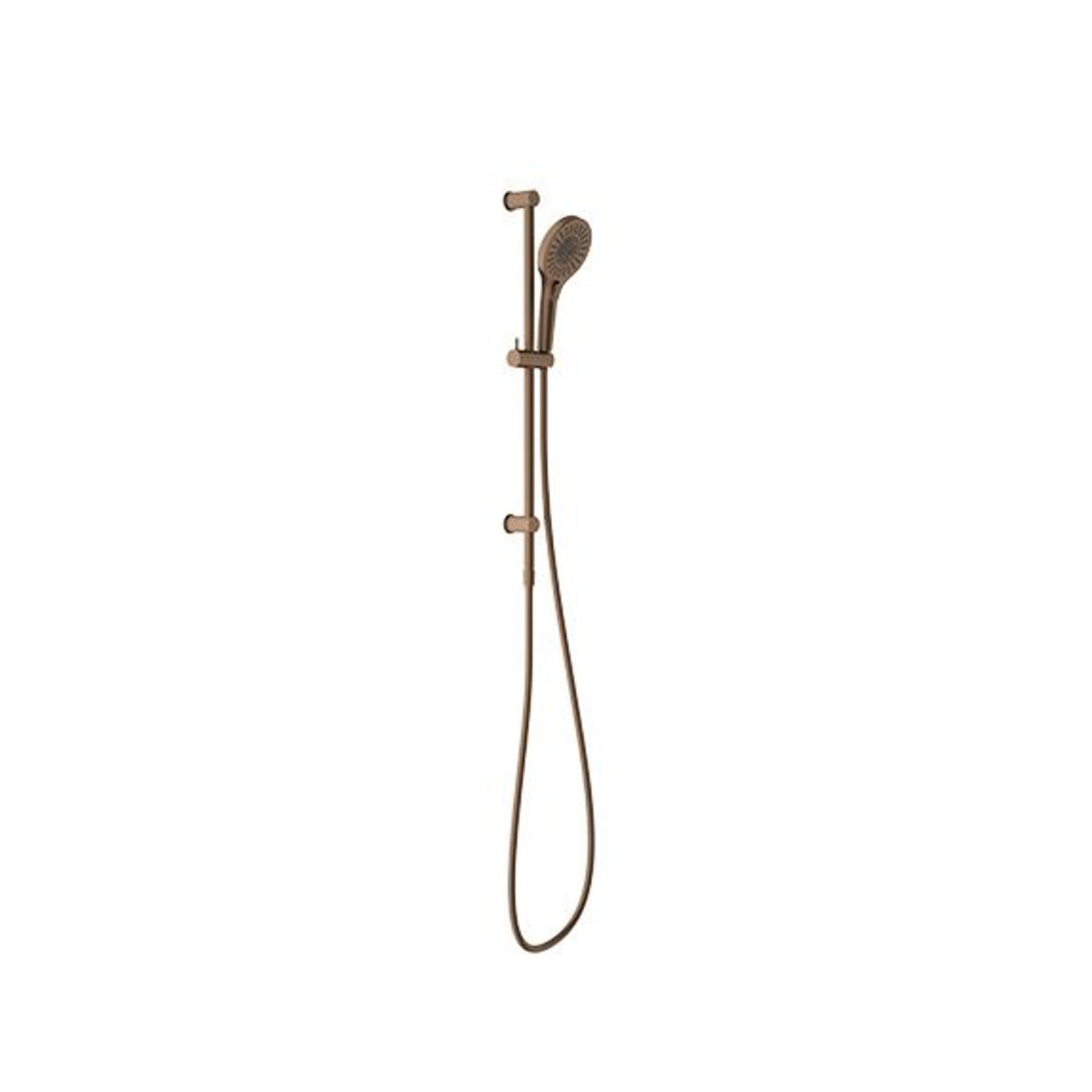 Opal Shower Rail Brushed Bronze