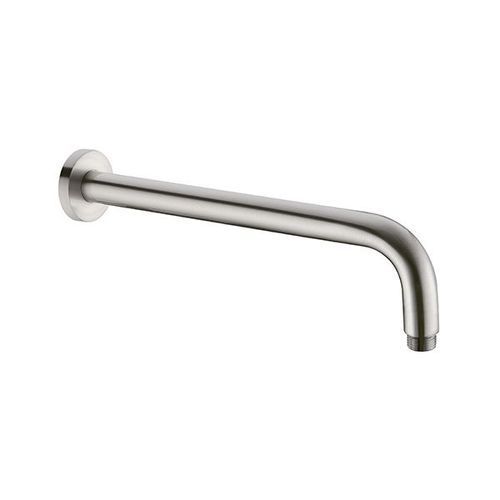 Round Shower Arm 330mm Length Brushed Nickel