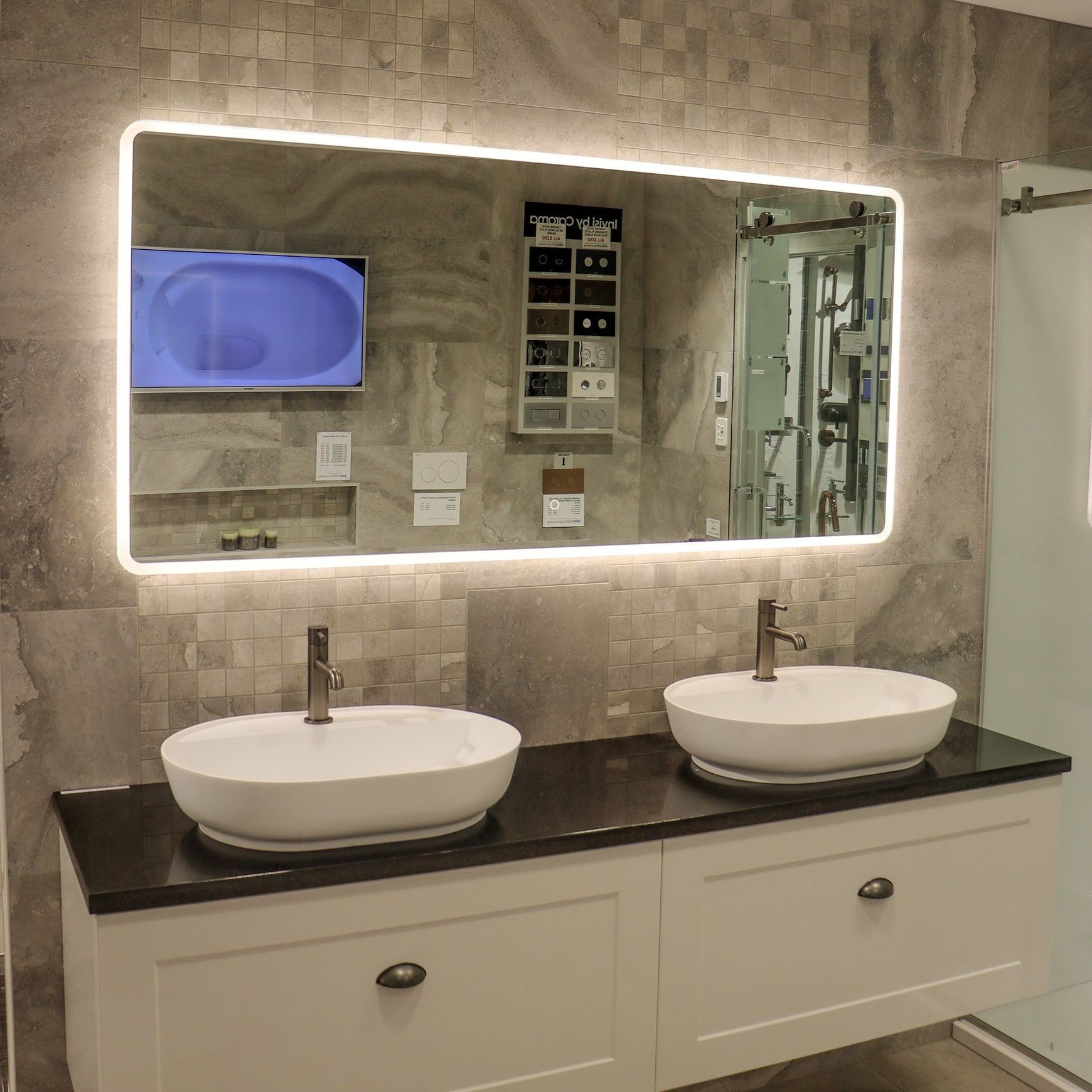 Code Solace Rectangle Led Mirror