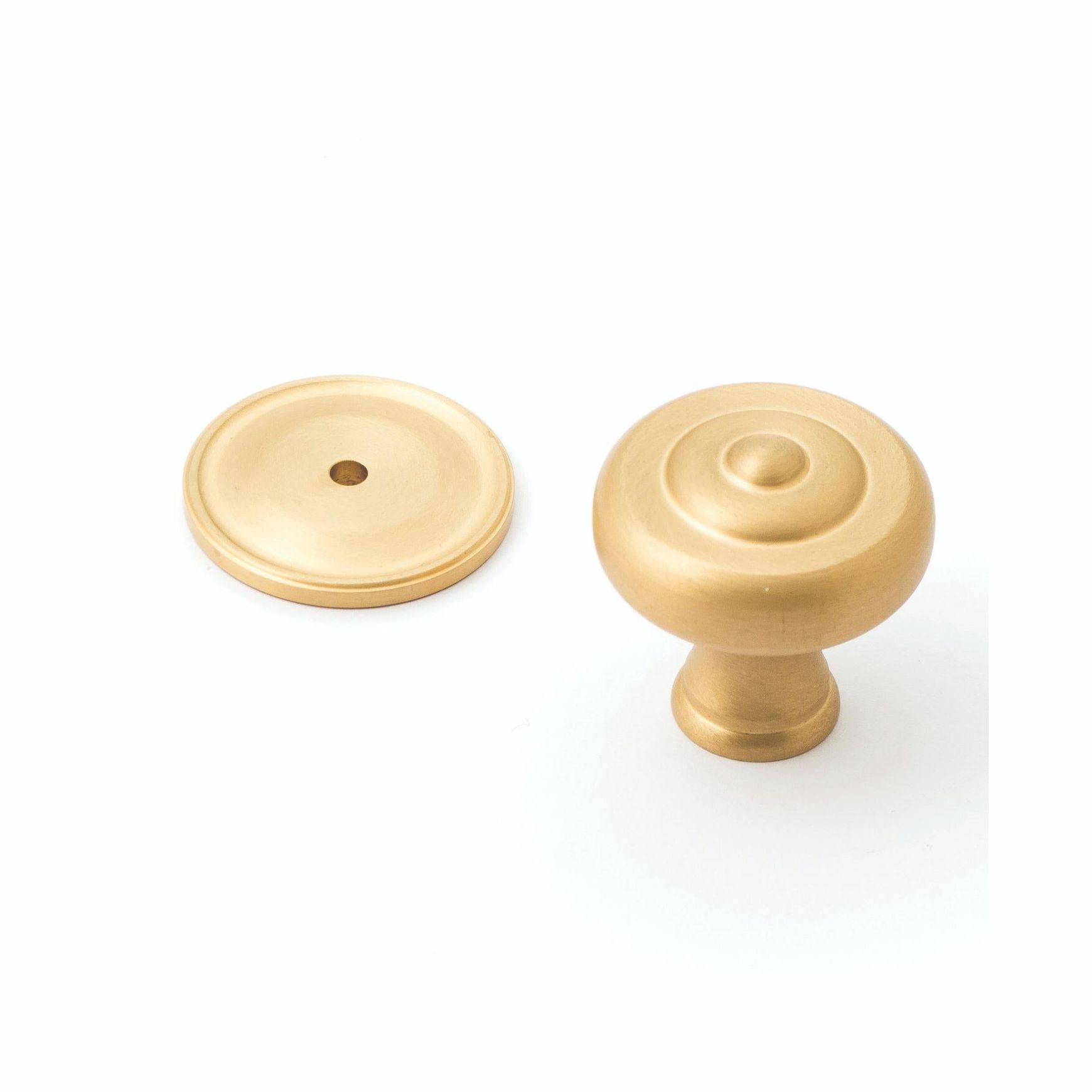 Decade 38mm Fluted Knob & Backplate