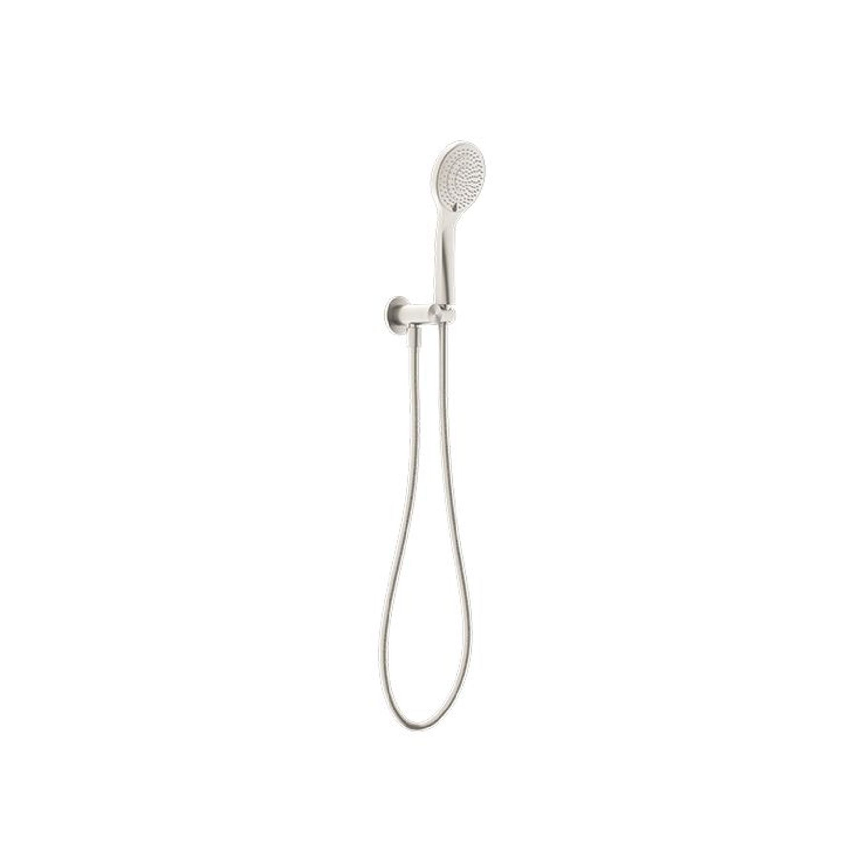 Mecca Shower On Bracket With Air Shower Brushed Nickel