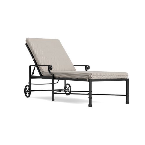 Venetian Adjustable Chaise w/Wheels