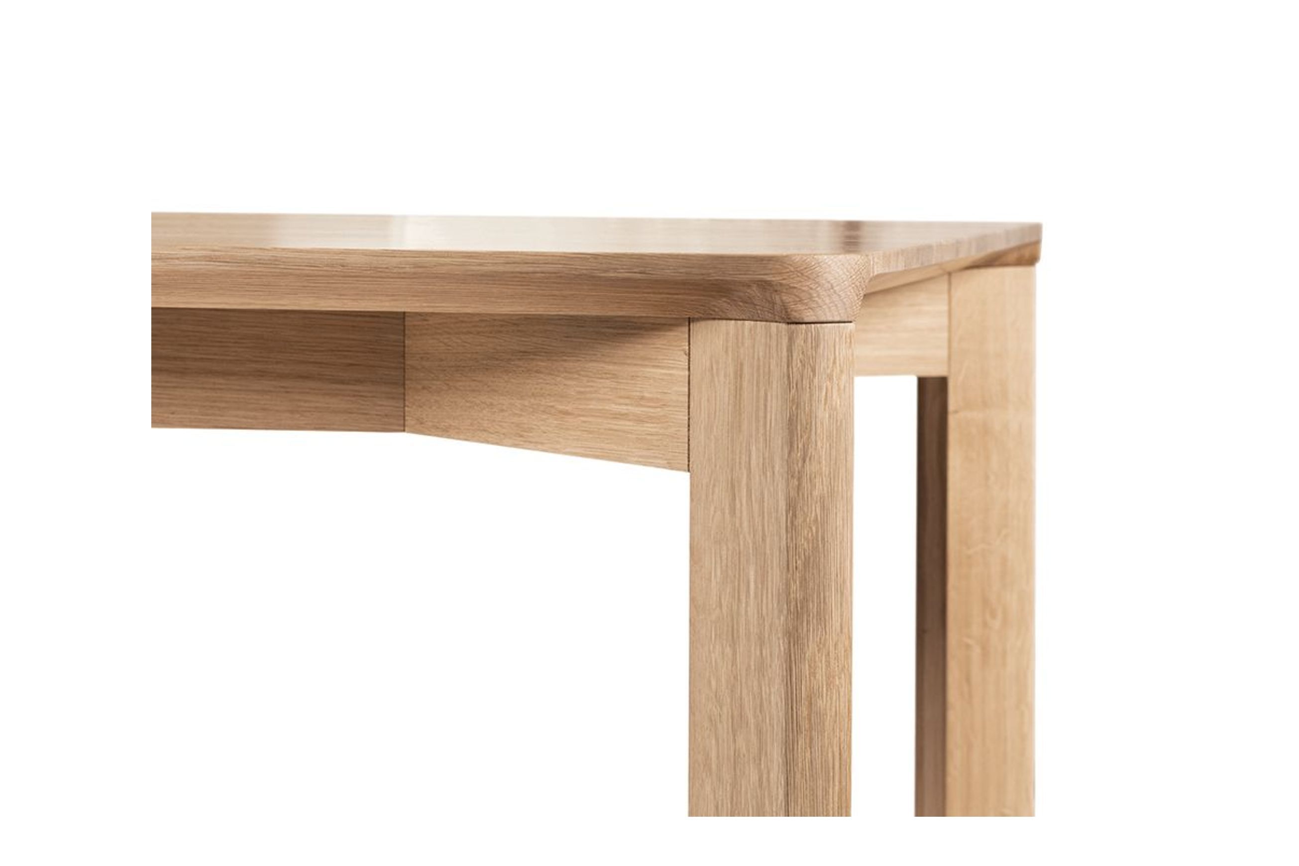 Lasu Dining Table - Natural Oak - by TON