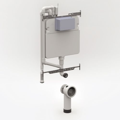 Milu In-wall Cistern with Odourless for Floor Mount Pan
