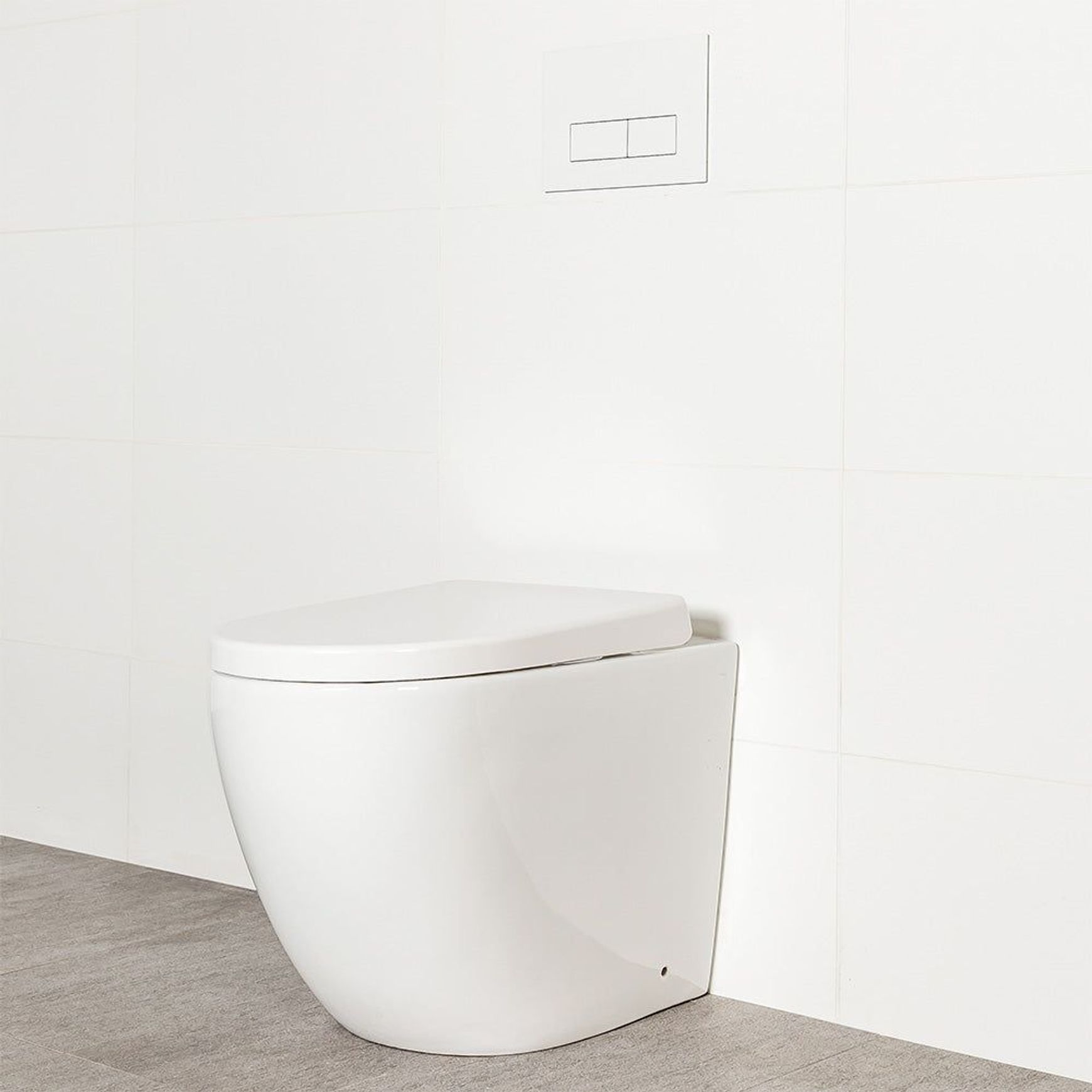 Milu Crest In-wall Floor Mount Pan