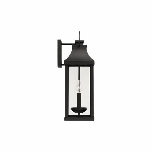 Cole 2 Light Outdoor Wall Lantern - Medium in Black