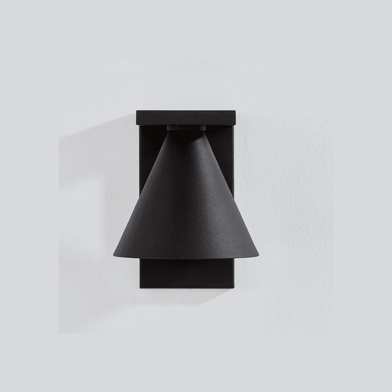 Tovan 1 Light Outdoor Wall Sconce - Large In Textured Black