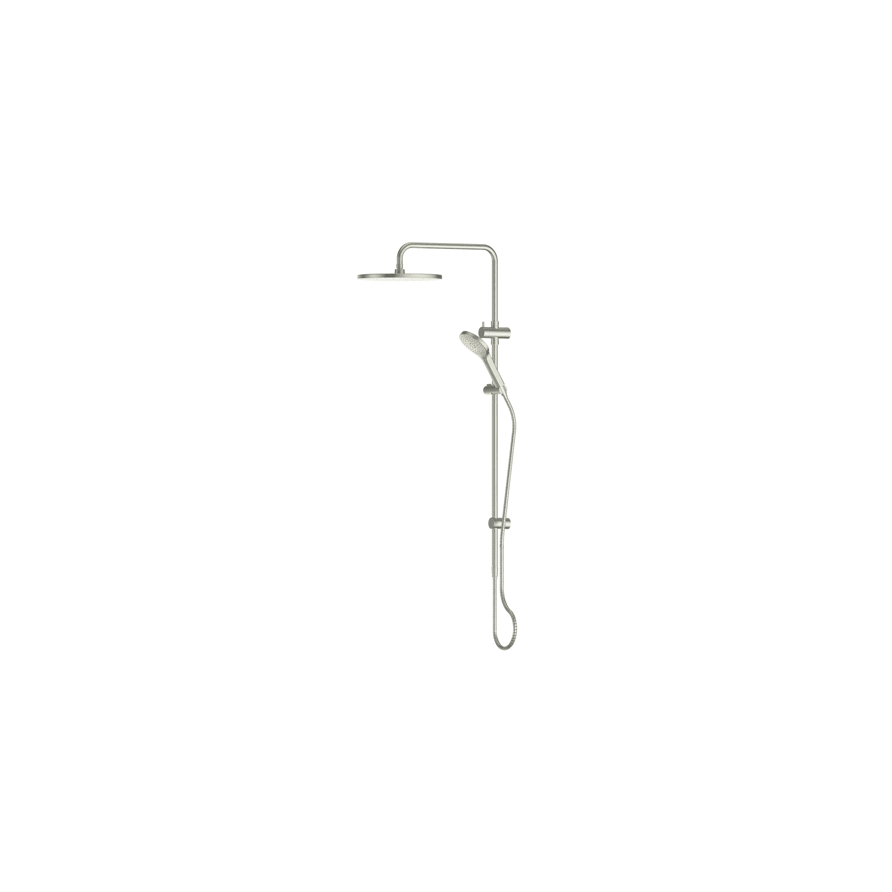 Ashmore Bubblejet Twin Rail Shower