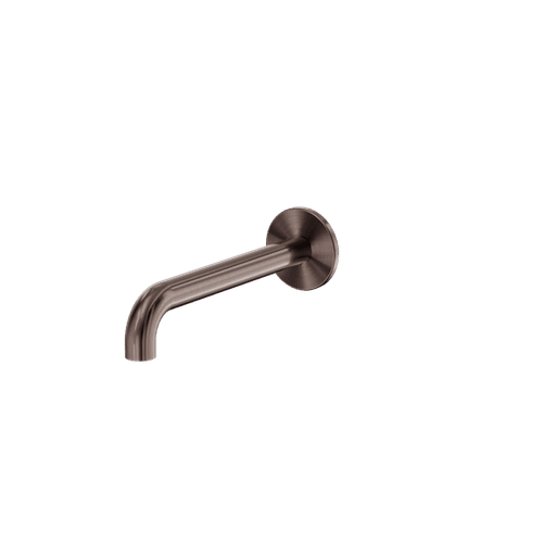 Serenity 185mm Wall Basin/Bath Set Spout only Brushed Bronze