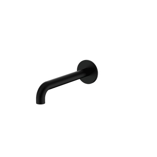 Serenity 160mm Wall Basin/Bath Set Spout only Matte Black