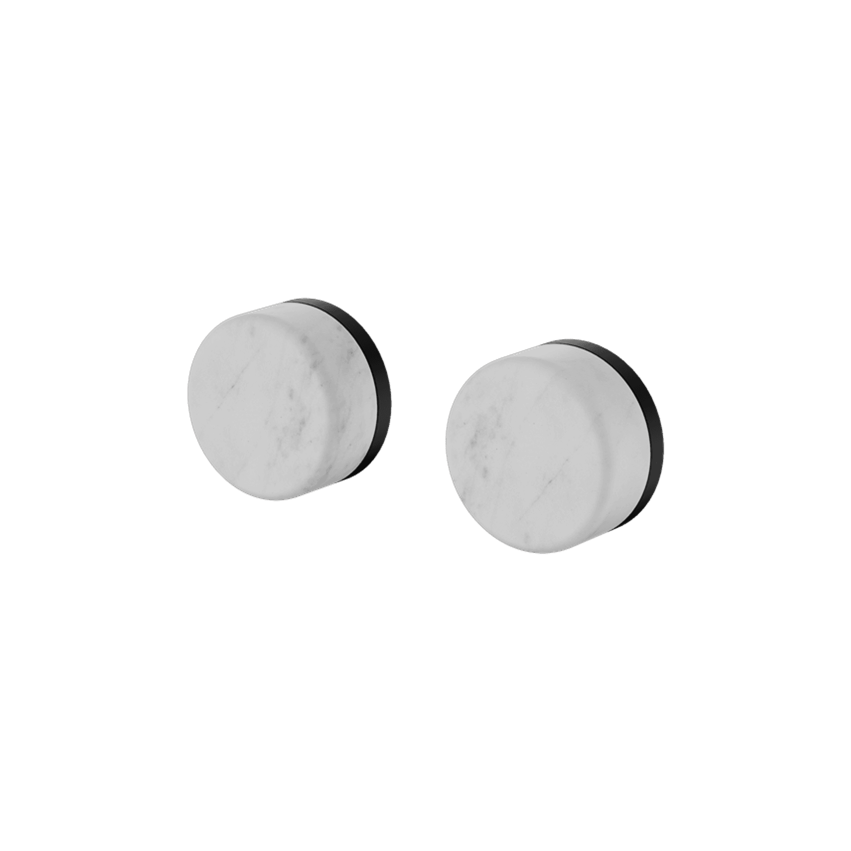 Serenity Wall Top Assembly With Carrara Handle Matte Black