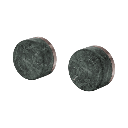 Serenity Wall Top Assembly With Verde Alpi Handle Brushed Bronze