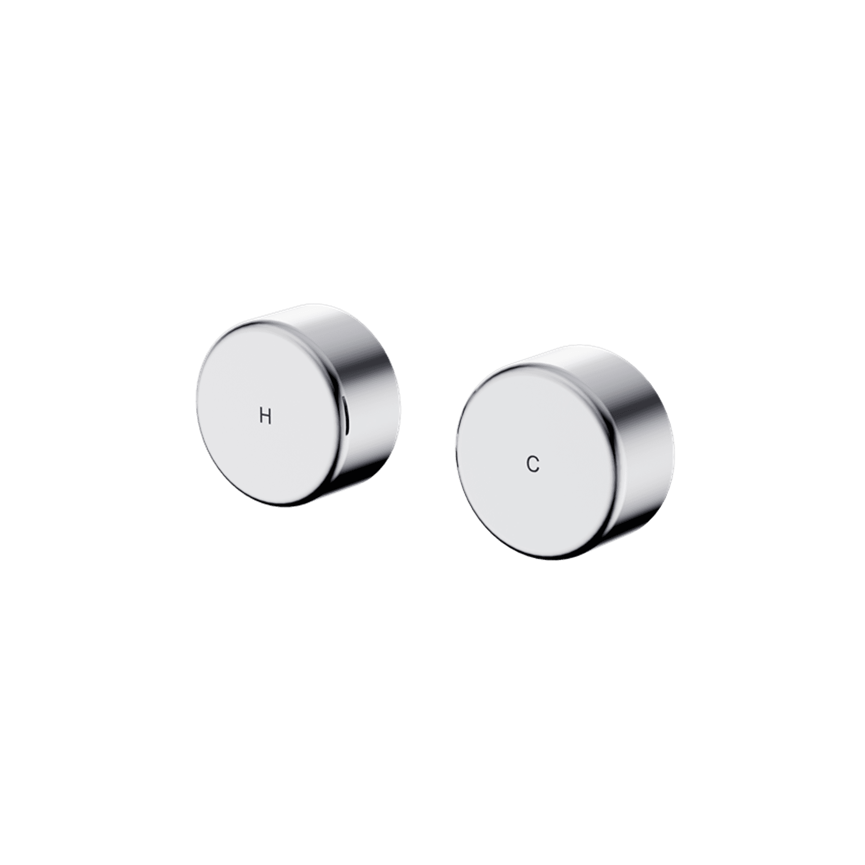 Serenity Wall Top Assembly With Metal Handle Chrome