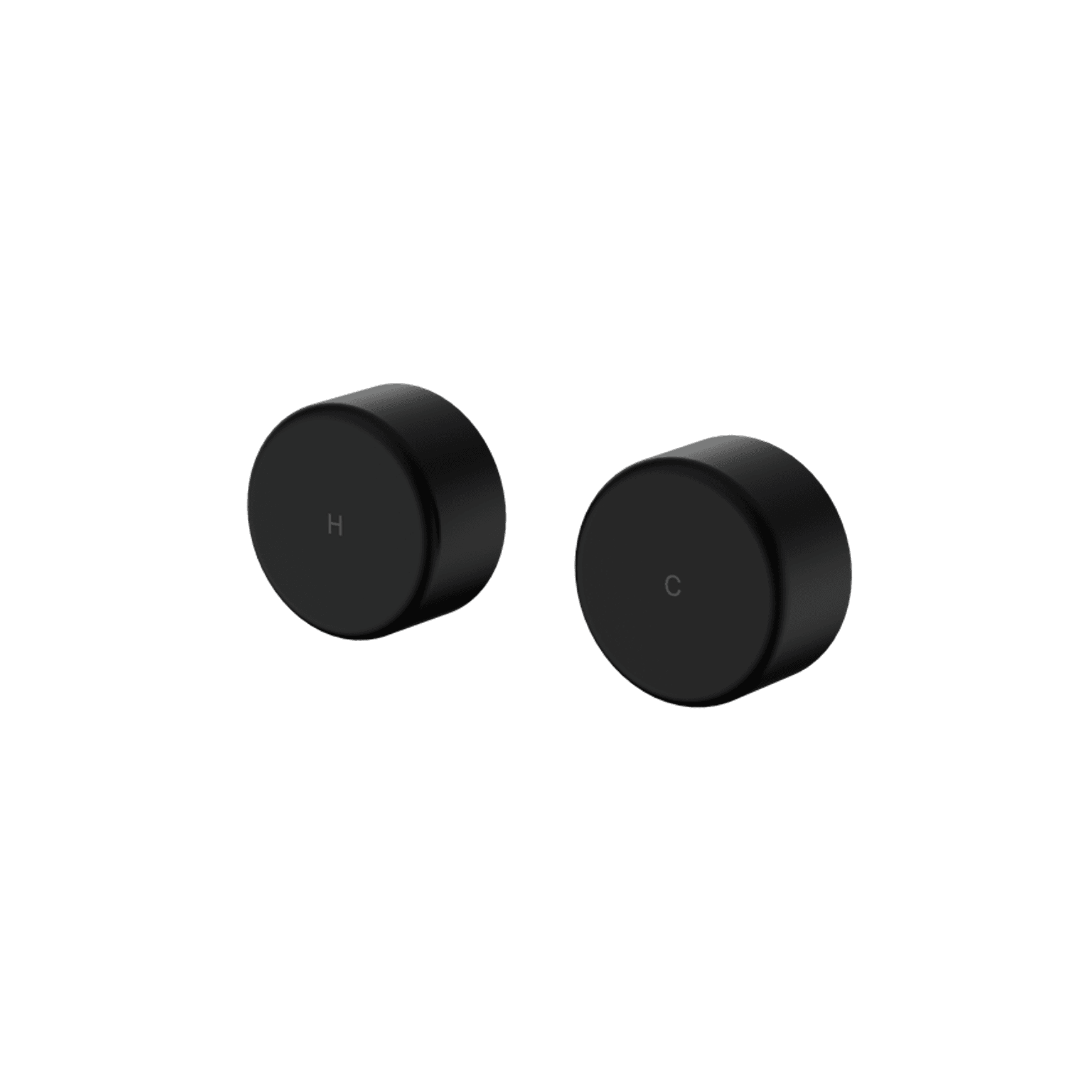 Serenity Wall Top Assembly With Metal Handle Matte Black