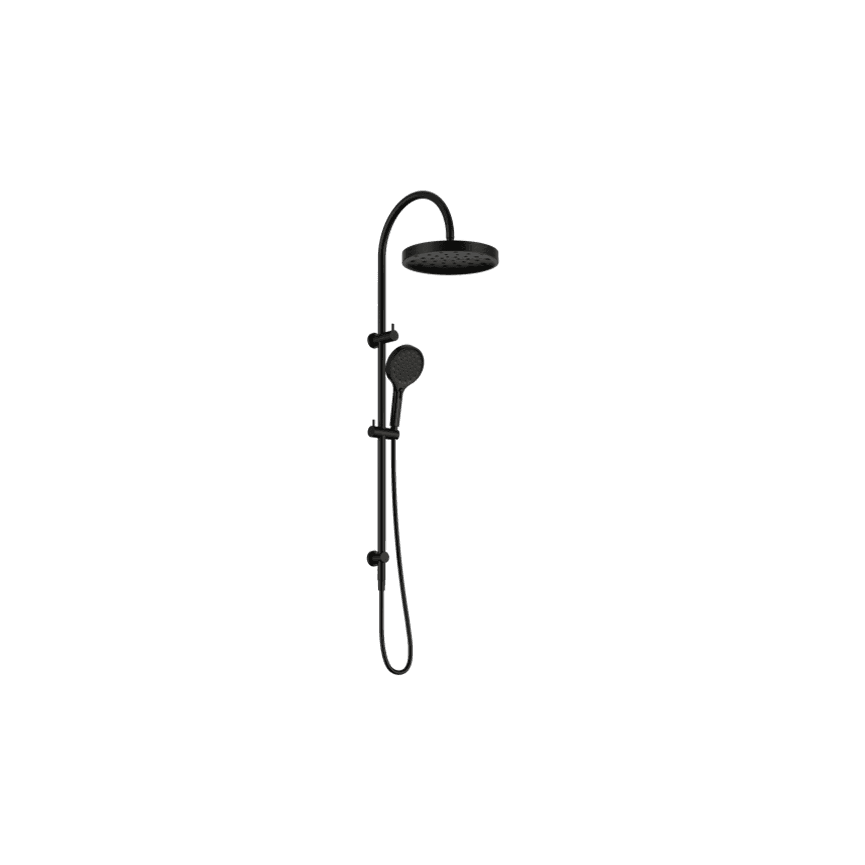 Serenity Twin Shower Matte Black