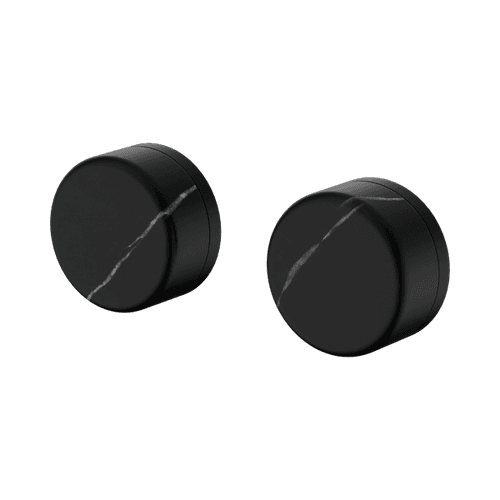 Serenity Wall Top Assembly With Marquina Black Handle Matte Black