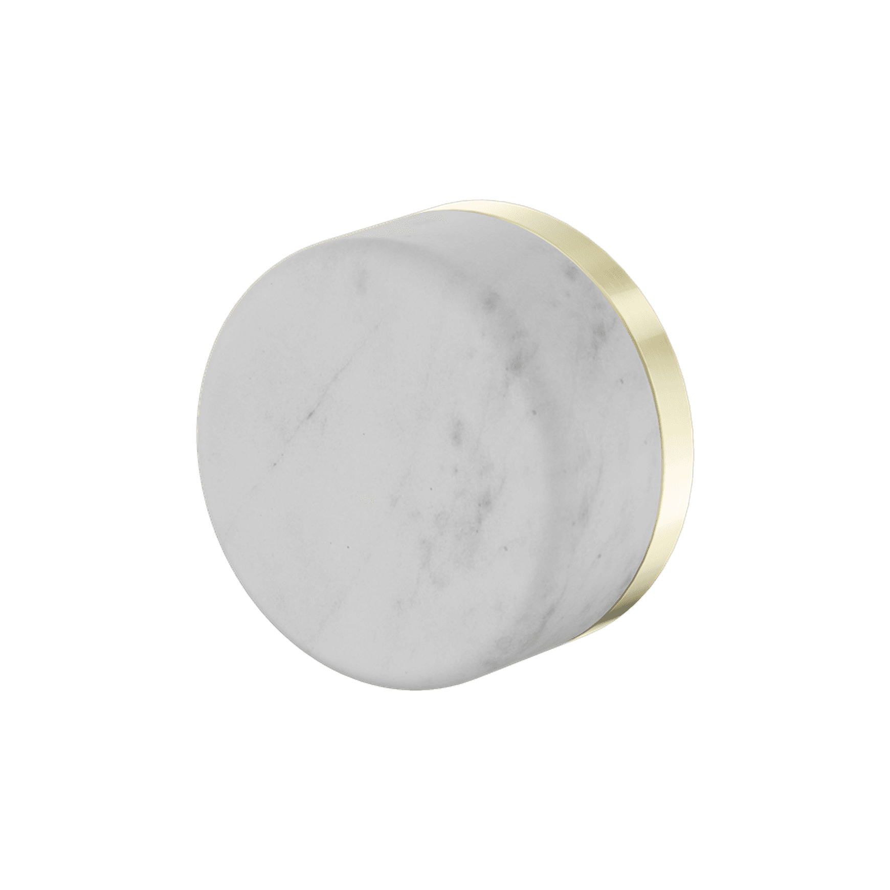 Serenity Shower Mixer Carrara Handle Brushed Gold
