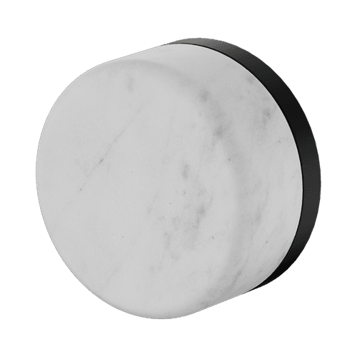 Serenity Shower Mixer Carrara Handle Matte Black