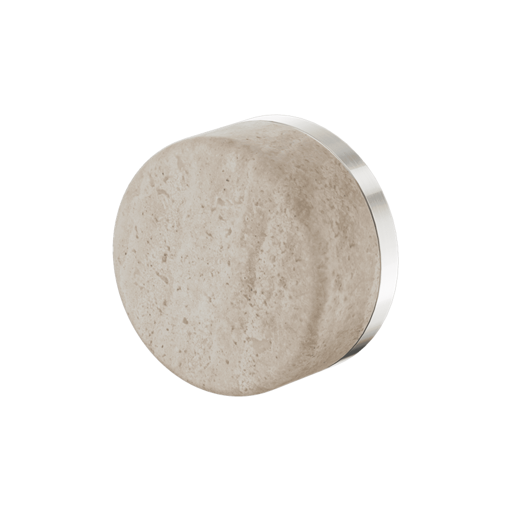 Serenity Shower Mixer Rome Travertine Handle Brushed Nickel