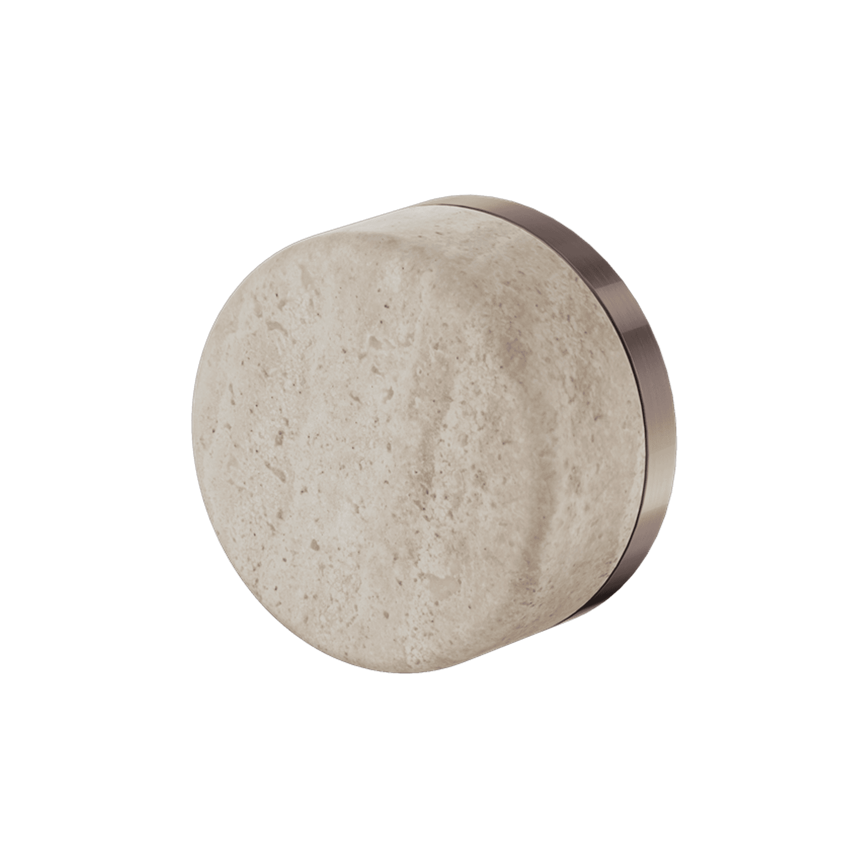 Serenity Shower Mixer Rome Travertine Handle Brushed Bronze