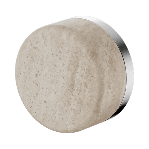 Serenity Shower Mixer Rome Travertine Handle Chrome