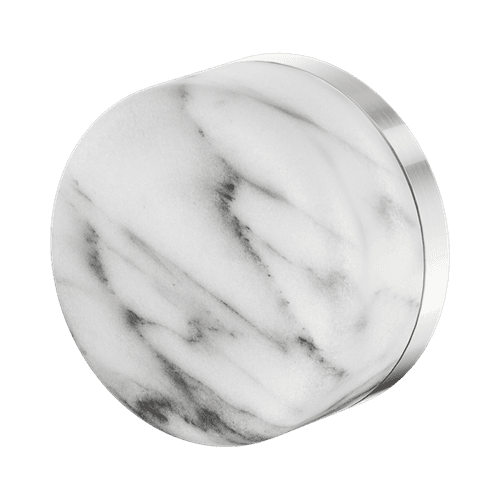 Serenity Shower Mixer Arabescato Corchia Handle Brushed Nickel