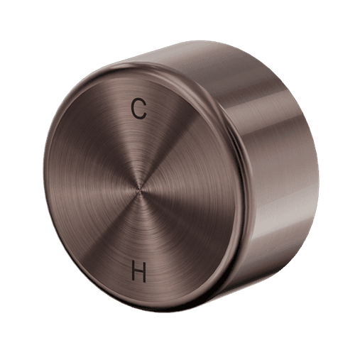 Serenity Shower Mixer Metal Handle Brushed Bronze