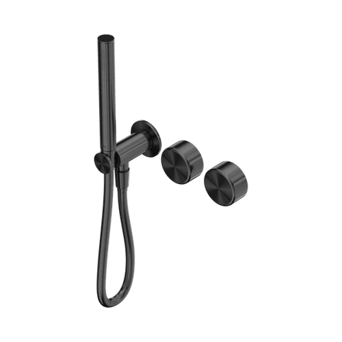 Serenity Shower System Metal Handle And Slim Shower Gun Metal