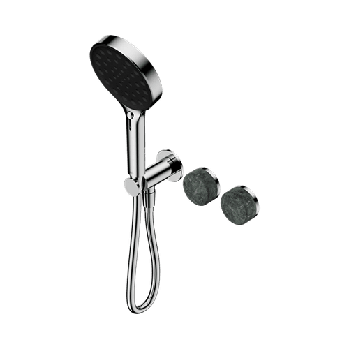 Serenity Shower System Verde Alpi Handle And Serenity Hand Shower Chrome