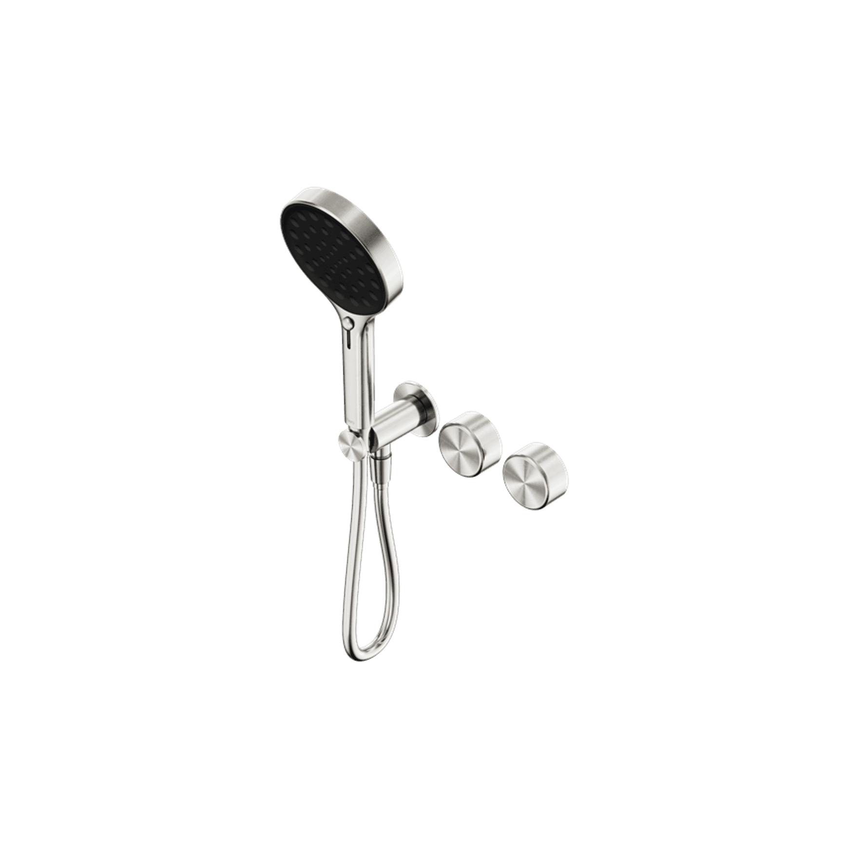 Serenity Shower System Metal Handle And Serenity Hand Shower Brushed Nickel