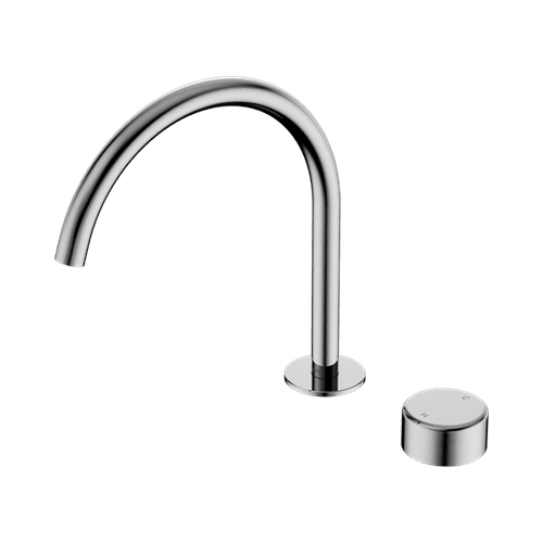 Serenity Bath/Kitchen Mixer Arc Spout Metal Handle Chrome