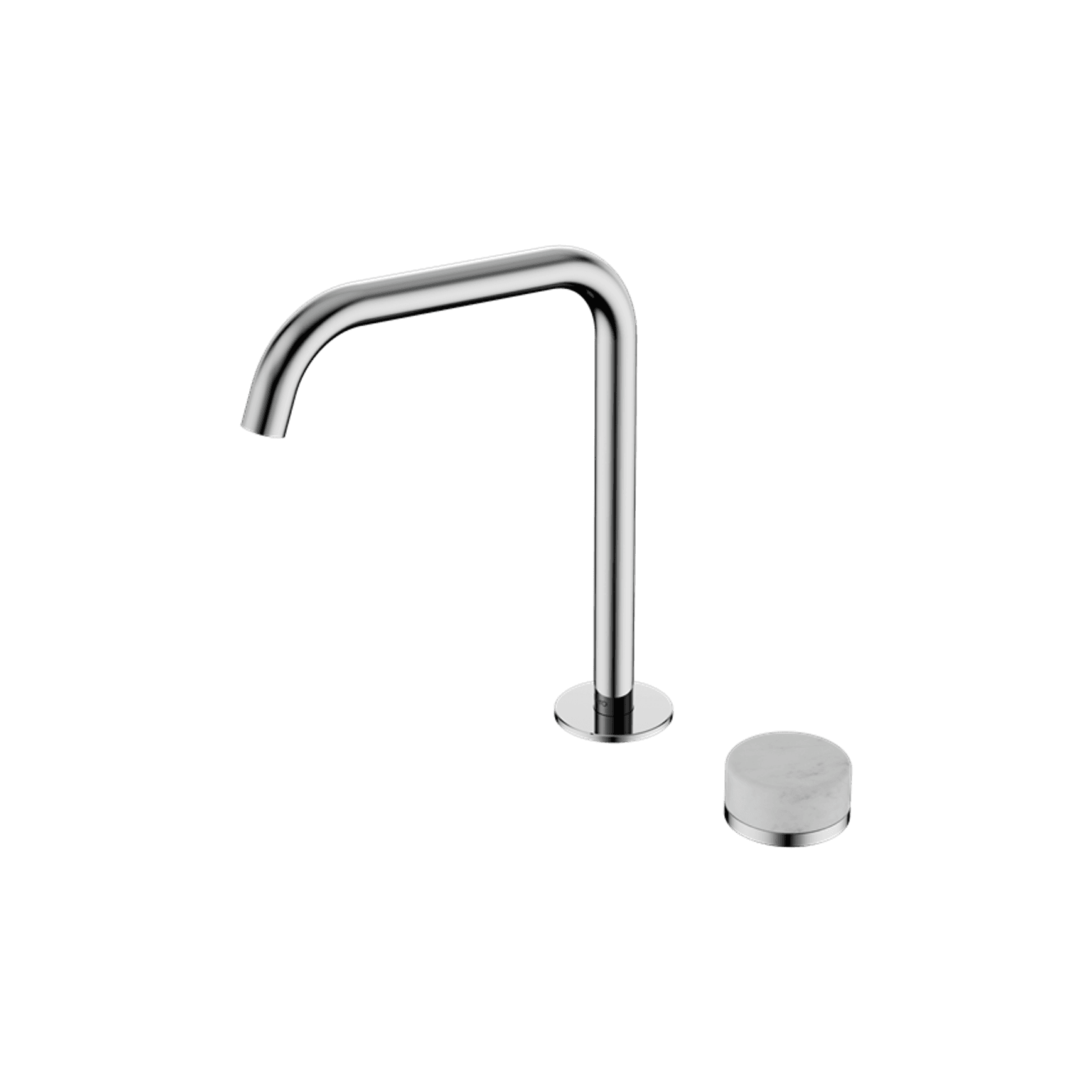 Serenity Bath/Kitchen Mixer Edge Spout Carrara Handle Chrome