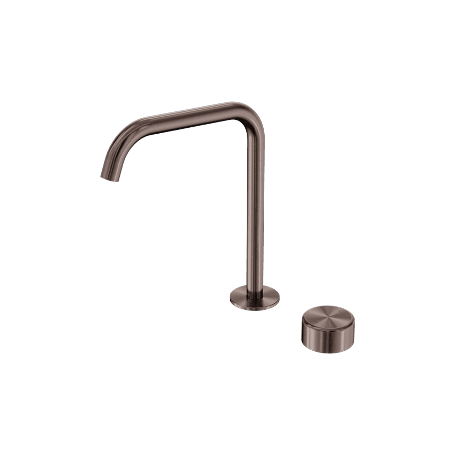 Serenity Bath/Kitchen Mixer Edge Spout Metal Handle Brushed Bronze