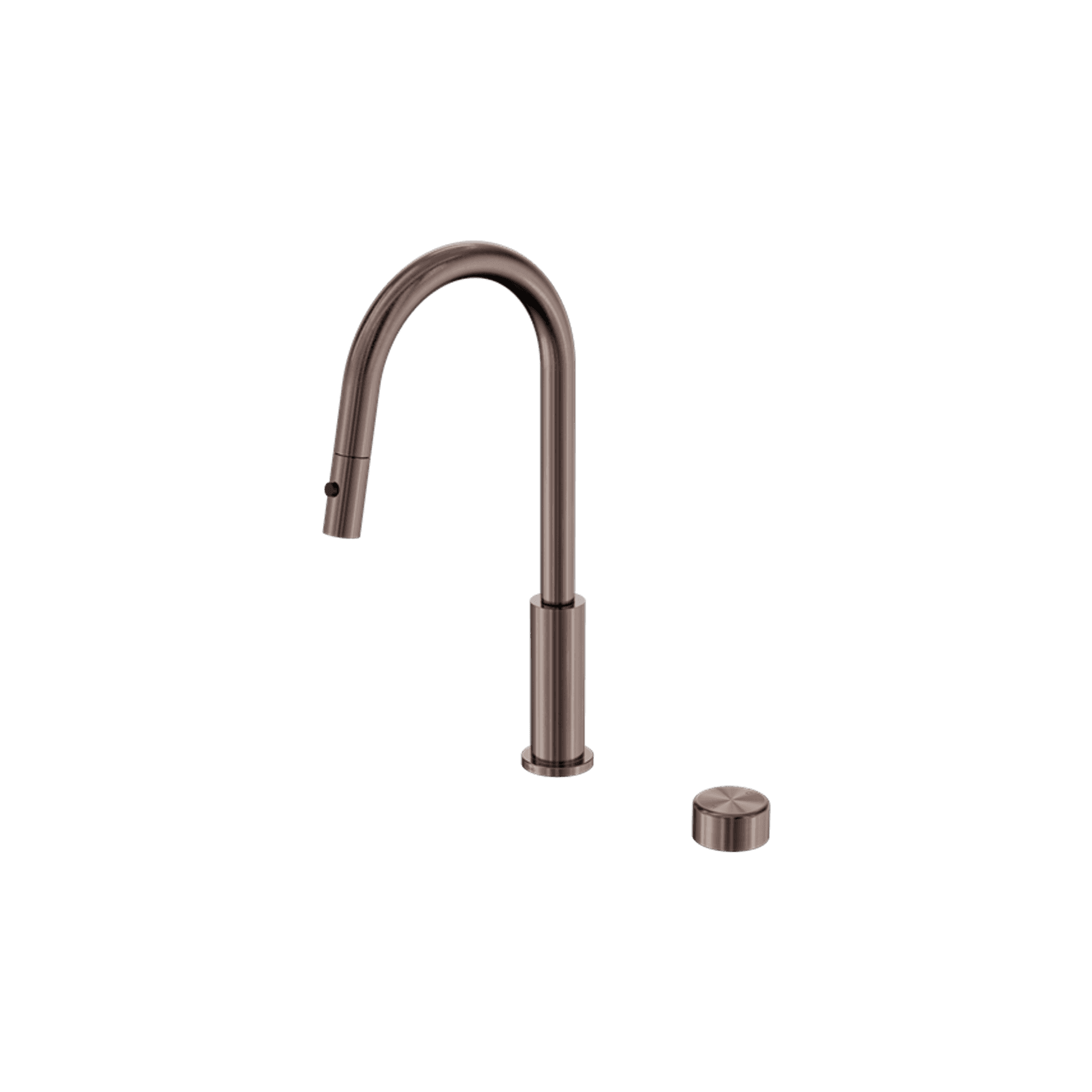 Serenity pull out kitchen Set Metal Handle Brushed Bronze