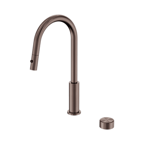 Serenity pull out kitchen Set Metal Handle Brushed Bronze