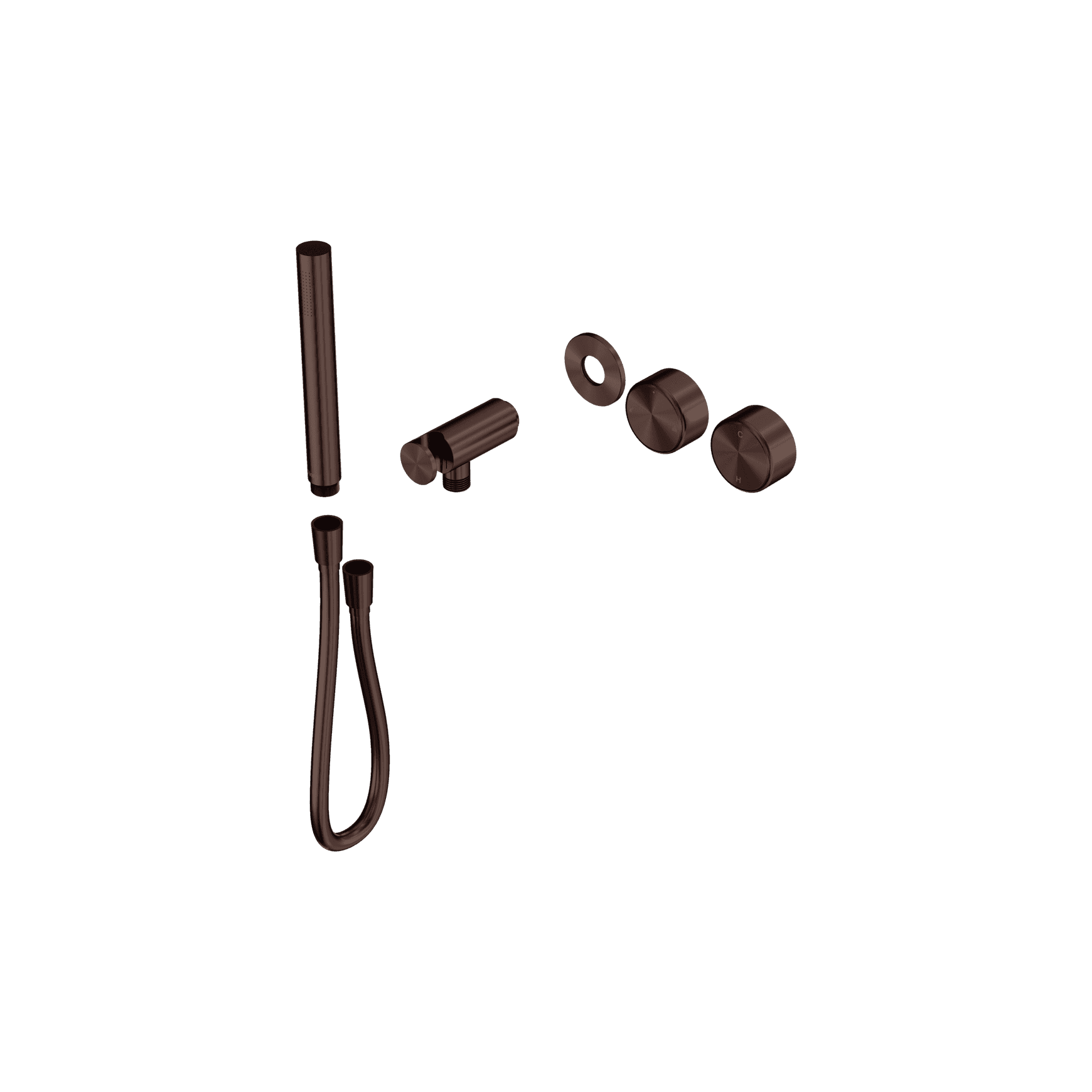Serenity Progressive Shower System With Metal Handle And Slim Shower Trim Kit Only Rome Bronze