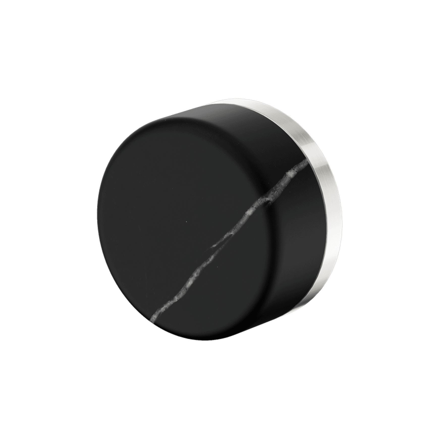 Serenity Shower Mixer Marquina Black Handle Brushed Nickel