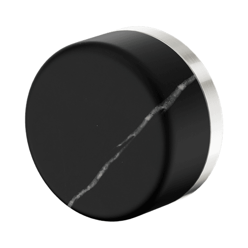 Serenity Shower Mixer Marquina Black Handle Brushed Nickel