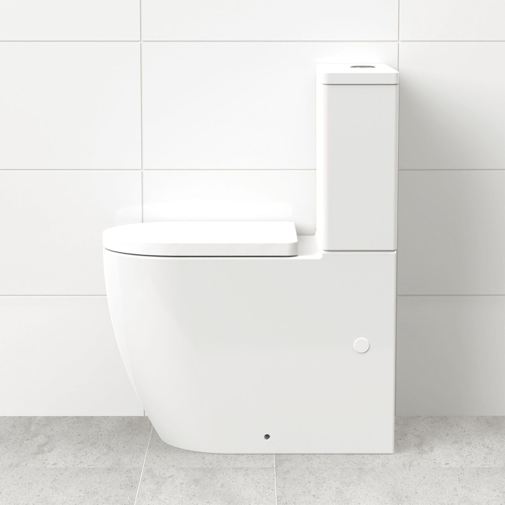 Odourless by Expella with Caroma Urbane II Cleanflush™ Back-to-wall Toilet Suite