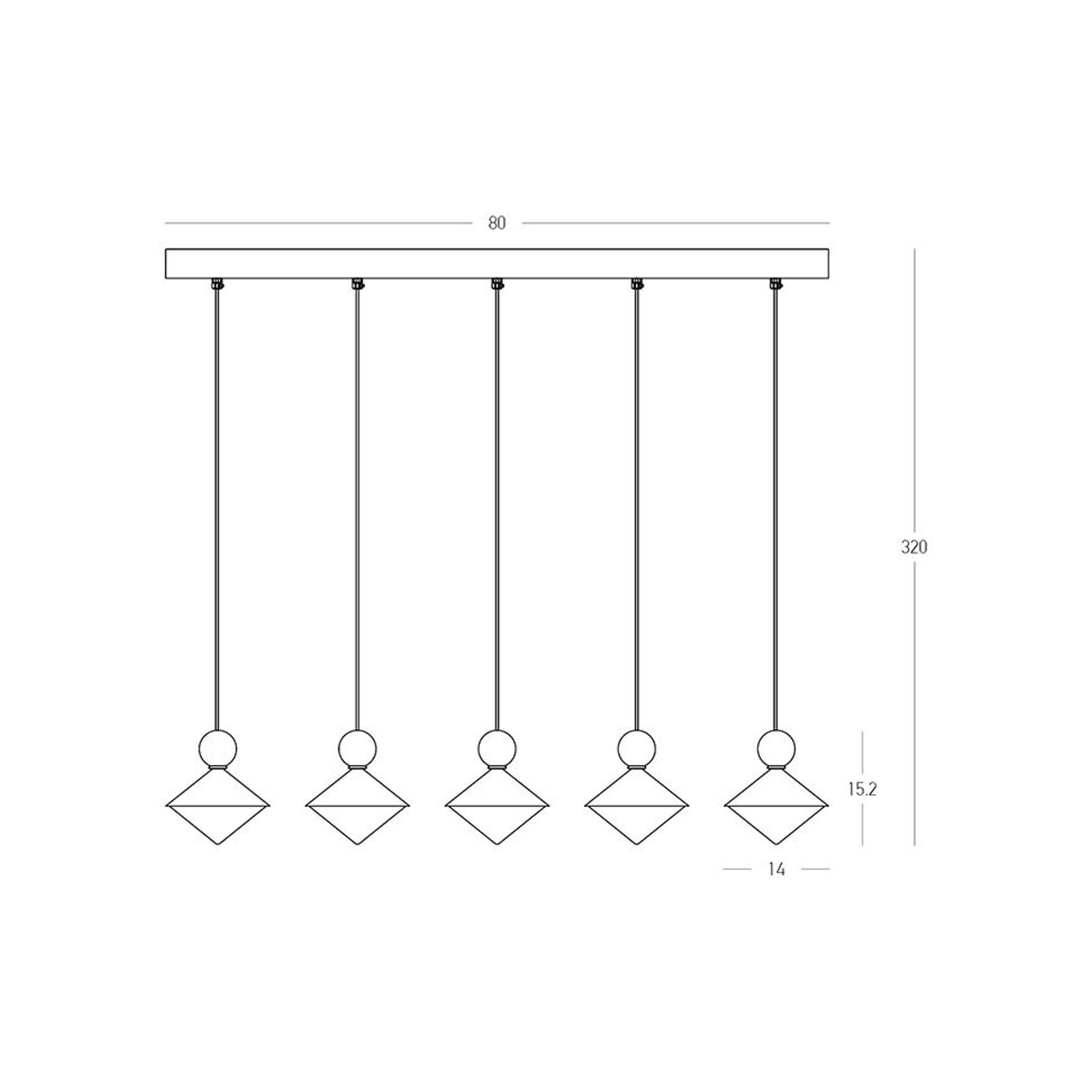 Lyra 5-Light Pendant