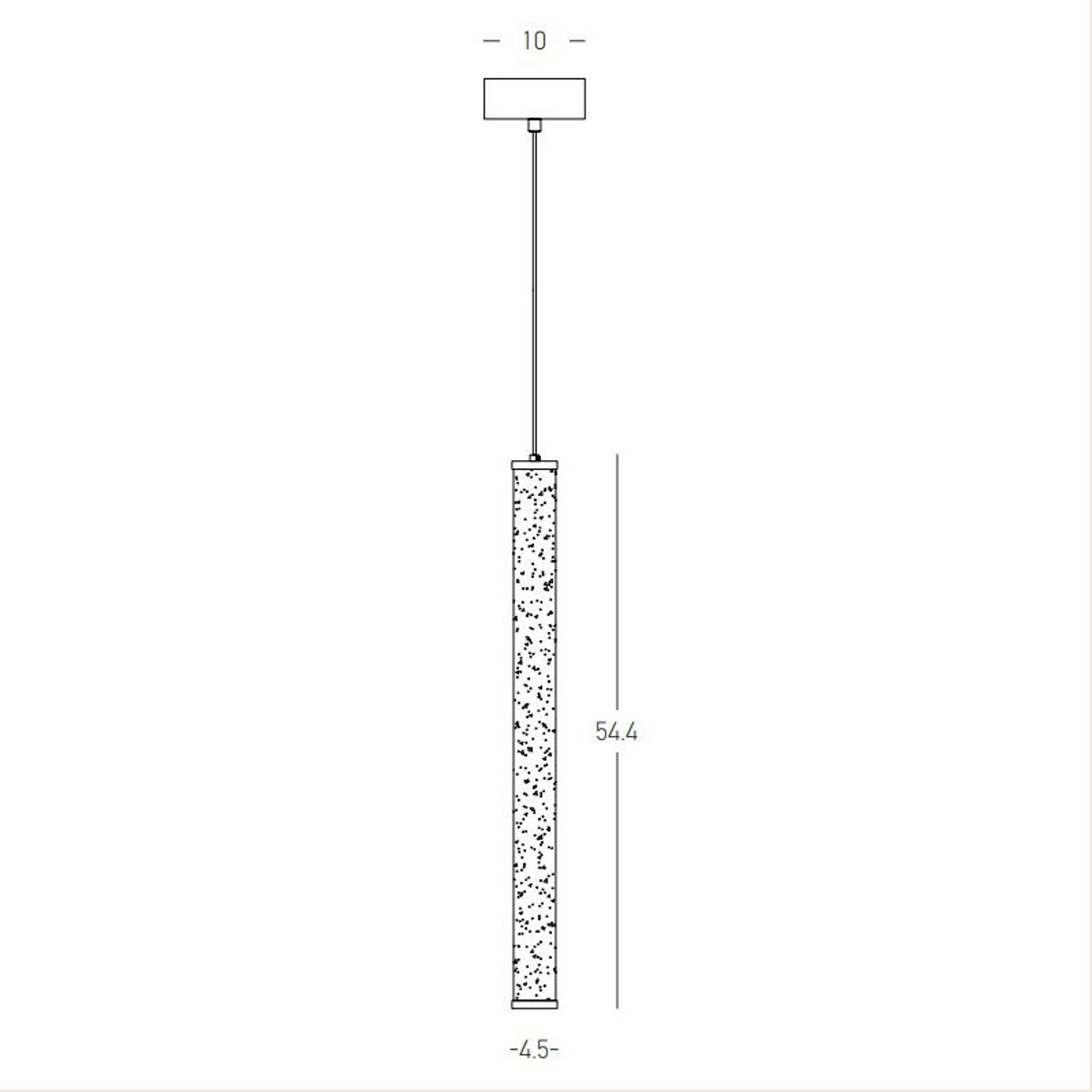 Zeus Axis Pendant 54cm