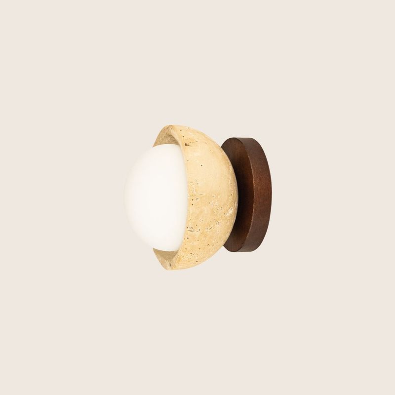 Petra Orb Wall Light