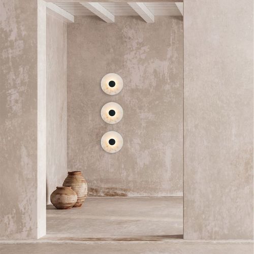 Zeus Discus Wall Light