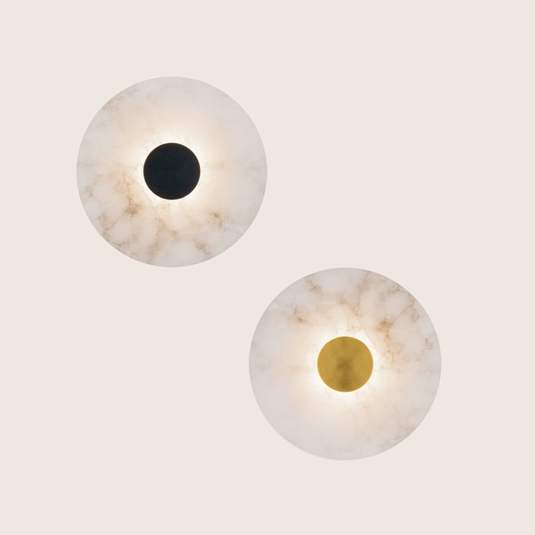 Zeus Discus Wall Light