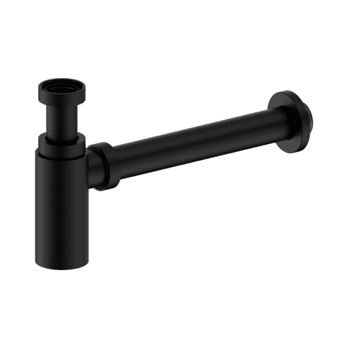 40mm Round Bottle Trap II Matte Black