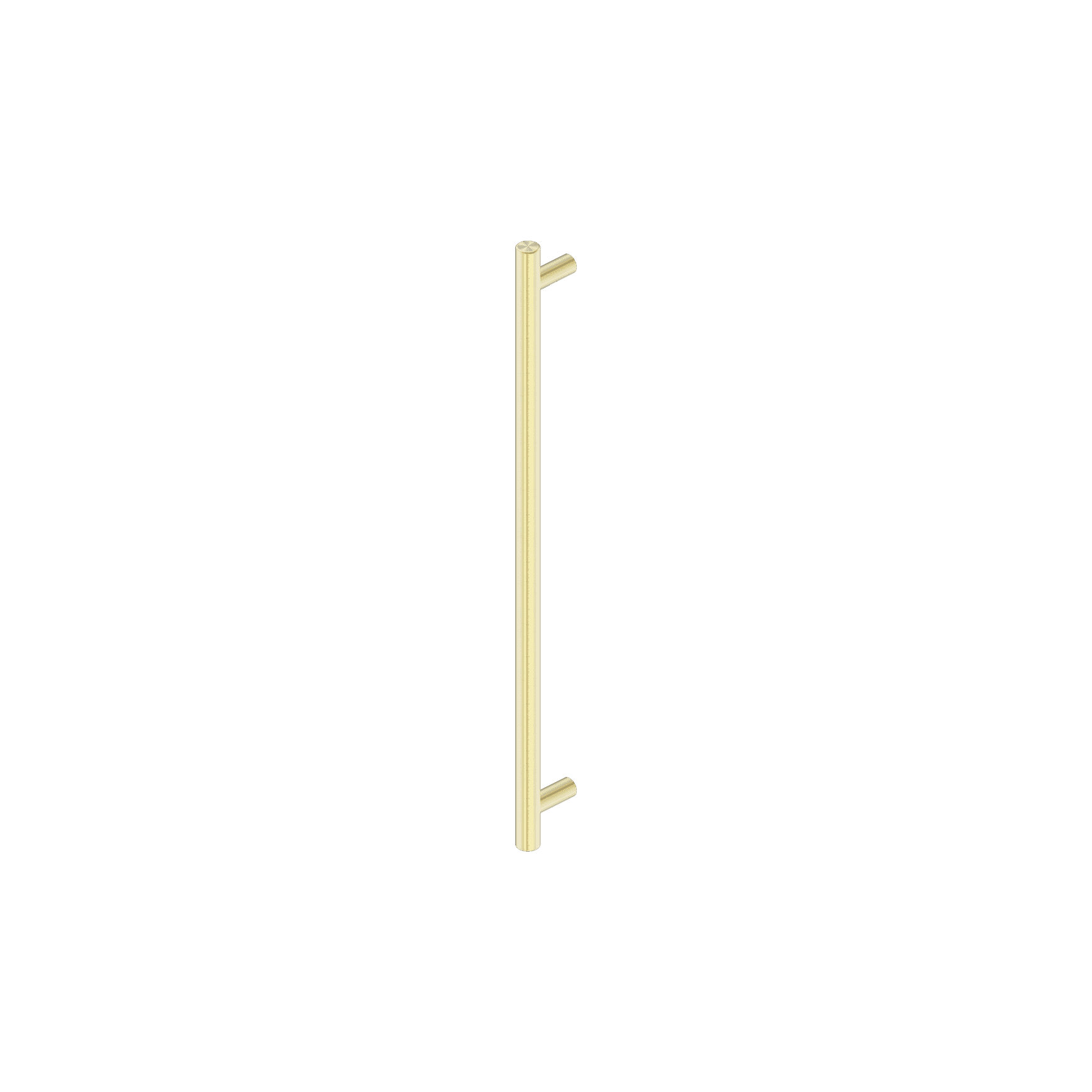 Mecca Pull Handle 330mm Brushed Gold