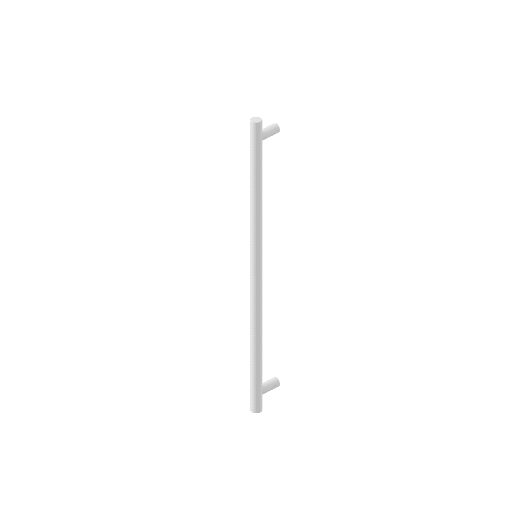 Mecca Pull Handle 330mm Matte White